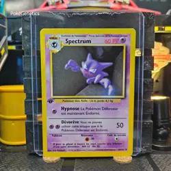 Spectrum Haunter 1st Edition Base Set French Pokemon TCG 29/102 Uncommon - Image 1