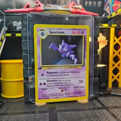 Spectrum Haunter 1st Edition Base Set French Pokemon TCG 29/102 Uncommon - Image 3