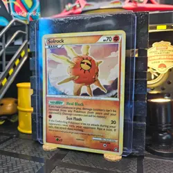 Solrock Triumphant Holo Pokemon TCG 9/102 HeartGold & SoulSilver Rare - Image 2