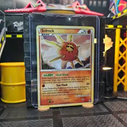 Solrock Triumphant Holo Pokemon TCG 9/102 HeartGold & SoulSilver Rare - Image 3