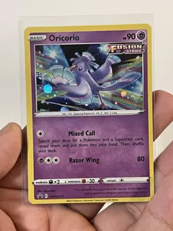 Oricorio SWSH210 Cosmos Holo Black Star Promo Pokemon Card NM - Image 1