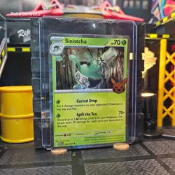 Sinistcha Trick or Trade Cosmos Holo Twilight Masquerade Pokemon TCG 022/167 S&V - Image 3