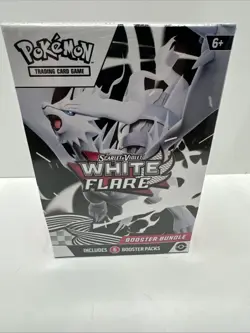 Pokemon Scarlet And Violet White Flare Booster Bundle Box Factory Sealed - Image 1