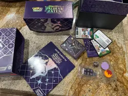 Paldean Fates Pokemon Center Elite Trainer Box Exclusive PC no cards - Image 1