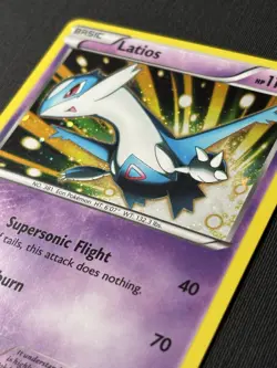 Latios XY65 Pokemon XY Black Star Promo Holo (LP - Lightly Played) - Image 4