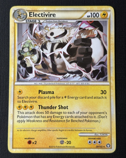 Pokemon Elekid #21 & Electabuzz #33 & Electivire #20 Card Set HS Triumphant - Image 5