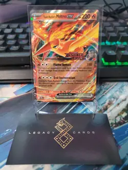 Team Rocket's Moltres 031/182 - Moltres UPC Stamped Promo - Pokemon TCG (NM) - Image 1