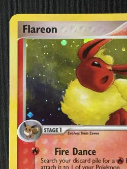 Pokemon Flareon 5/115 Holo Rare Unseen Forces Card (EXCELLENT - LP) - Image 3