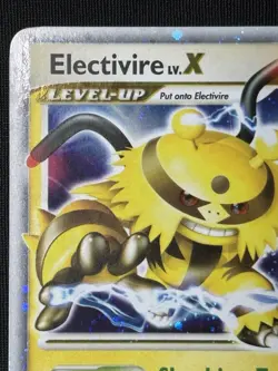 Pokemon Electivire Lv. X 121/123 Mysterious Treasures Ultra Rare Holo (LP) - Image 3