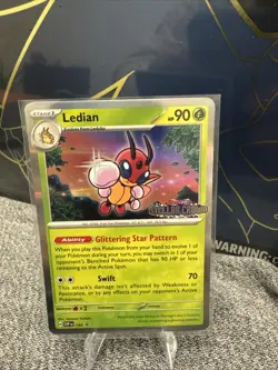 Ledian - 133 Promo - Stellar Crown Unique foil stamp - Pokemon Scarlet & Violet - Image 1