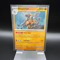 Pokemon | Rhyperior | SCR 076/142 Promo Cosmos Holo TCG Card BSP - Image 1