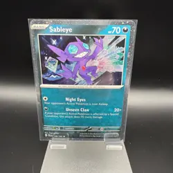 Pokemon | Sableye | PAL 136/193 Promo Cosmos Holo TCG Card BSP - Image 1