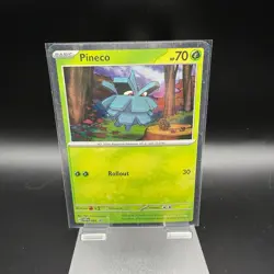 Pokemon | Pineco | SVP 061 Black Star Promo Cosmos Holo TCG Card BSP - Image 1