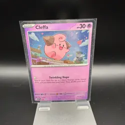 Pokemon | Cleffa | SVP 095 Black Star Promo Cosmos Holo TCG Card BSP - Image 1