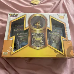Brazil Pokemon Pikachu EX Red Blue Collection PORTUGUESE Generations Box Sealed - Image 1