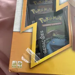 Brazil Pokemon Pikachu EX Red Blue Collection PORTUGUESE Generations Box Sealed - Image 2