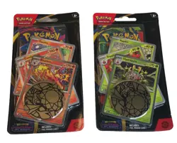 Pokemon Mega Evolutions Phantasmal Flames Blister Pack Set Blaziken Hydrapple - Image 1