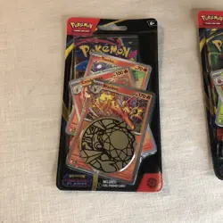 Pokemon Mega Evolutions Phantasmal Flames Blister Pack Set Blaziken Hydrapple - Image 4
