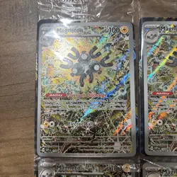 Pokemon TCG-MAGNETON-159-SCARLET & Violet Promo-Holo-Sealed Lot of 4 NM - Image 3