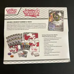Pokemon Center Scarlet & Violet White Flare ETB Elite Trainer Box New And Sealed - Image 3