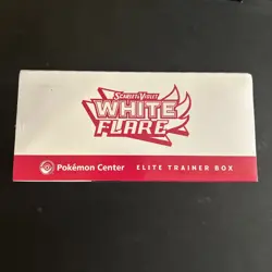 Pokemon Center Scarlet & Violet White Flare ETB Elite Trainer Box New And Sealed - Image 5