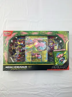 Pokemon TCG Mega Venusaur ex Premium Collection Box Sealed New - Image 1
