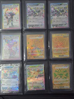 Pokemon Binder Collection Scarlet Violet Cards All Near Mint Excellent Condition - Image 1