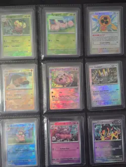Pokemon Binder Collection Scarlet Violet Cards All Near Mint Excellent Condition - Image 3