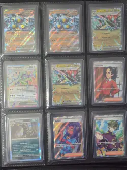 Pokemon Binder Collection Scarlet Violet Cards All Near Mint Excellent Condition - Image 5