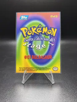 Pokemon Bulbasaur Collector's Card "Gotta Catch 'Em All" Edition - Image 2
