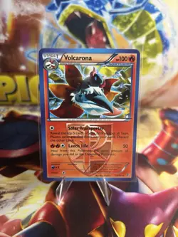 2013 Pokemon Black & White Plasma Blast Volcarona #13/101 - Image 1
