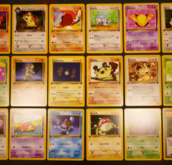 MP/HP (1st edition) COMPLETE Pokemon TEAM ROCKET Set 24-Card COMMON First ed 82 - Image 3