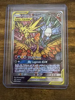 Pokemon Moltres & Zapdos & Articuno GX Hidden Fates Black Star Promo SM210 MINT - Image 1