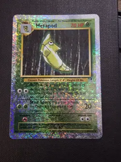 Metapod Reverse Holo Foil 54/110 2002 Pokemon Legendary Collection NM! - Image 1