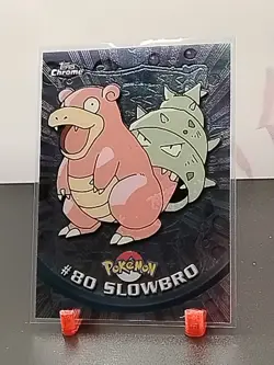2000 Slowbro - #80 2000 Topps Chrome TV - Pokemon TCG - Image 1