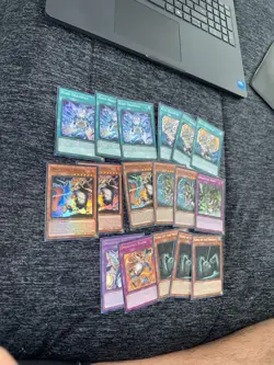 Yugioh Dracotail Deck Core Super Rares And Rares 17 Cards - Image 1