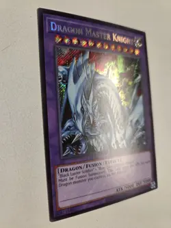 Dragon Master Knight LCKC-EN065 Secret Rare Yugioh Legendary Collection Kaiba NM - Image 2