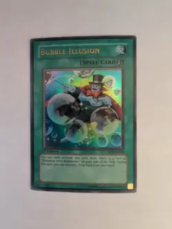 Yugioh Bubble Illusion DP1-EN024 Ultra Rare 1st Ed NM - Image 1