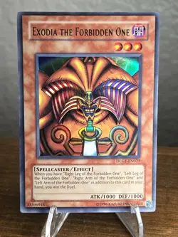Yu-Gi-Oh! TCG Exodia the Forbidden One DLG1-EN022 Ultra Rare Unlimited VLP - Image 1