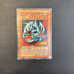 Yu-Gi-Oh! Blue-Eyes Toon Dragon Super Rare SDP-020 Unlimited Edition 1996 - Image 1