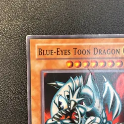 Yu-Gi-Oh! Blue-Eyes Toon Dragon Super Rare SDP-020 Unlimited Edition 1996 - Image 2