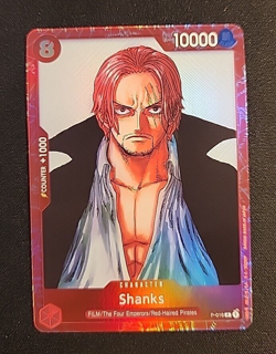 SHANKS P-016 ALT, 2023 ONE PIECE CARD GAME, FILM RED PREMIUM CARD COLLECTION - Image 1