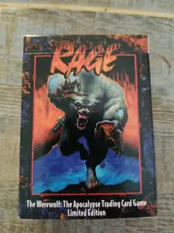 Rage The Werewolf Limited Edition Starter Deck NEW Trading Card Game apocalypse - Image 1