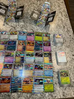 Japanese Pokemon Terastal Festival Holo And Bulk Card Lot Empty Packs Boxes - Image 4