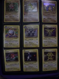 Pokemon TCG Vintage 9 Card Lot - NO DUPLICATES - Image 1