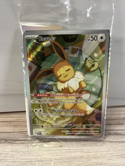 Pokemon TCG Eevee 173 Holo Promo Prismatic Evolutions Sealed Card - Image 1