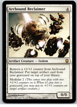 Magic The Gathering DARKSTEEL ARCBOUND RECLAIMER artifact card MTG - Image 1