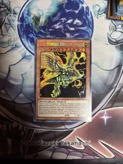(AY) Yugioh Card The Winged Dragon of Ra TN19-EN009 SECRET RARE Limited Ed. VLP - Image 1