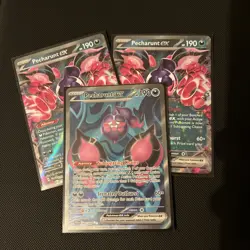 Pokemon TCG Pecharunt Ex 085/064 Shrouded Fable Full Art NM x3 cards - Image 2