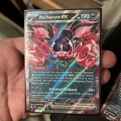 Pokemon TCG Pecharunt Ex 085/064 Shrouded Fable Full Art NM x3 cards - Image 4